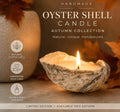 Autumn Edition Oyster Shell Candle | Handmade Candle | Spiced Seasonal Gift